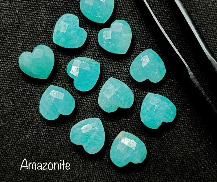THE HEART NECKLACE - Gorgeous, truly unique, heart shaped gemstone necklace. Made with your favorite gemstone. Handmade in Hawaii with love ❤️