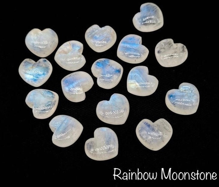 THE HEART NECKLACE - Gorgeous, truly unique, heart shaped gemstone necklace. Made with your favorite gemstone. Handmade in Hawaii with love ❤️